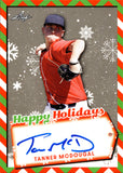 2022 Tanner McDougal Leaf Happy Holidays AUTO AUTOGRAPH #HH-TM3 Chicago White Sox