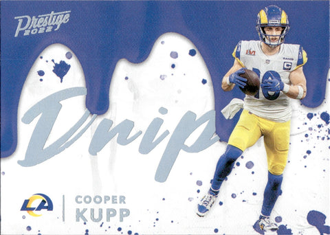 2022 Cooper Kupp Panini Prestige DRIP #ND-17 Los Angeles Rams