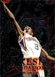 1996-97 Allen Iverson Fleer Metal FRESH FOUNDATIONS ROOKIE Philadelphia 76ers #236