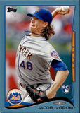 2014 Jacob deGrom Topps Update WALMART BLUE ROOKIE RC #US-50 New York Mets