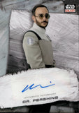 2022 Topps Star Wars Chrome Galaxy Autograph Omid Abtahi as Dr. Pershing #GA-OA AUTO