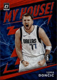 2019-20 Luka Doncic Donruss Optic RED WAVE MY HOUSE! #1 Dallas Mavericks