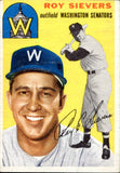 1954 Roy Sievers Topps #245 Washington Senators BV $160