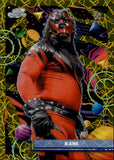 2026 Kane Topps Chrome Cosmic WWE GOLD LASER REFRACTOR 45/50 #73 WWE HOF