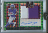 2023 Jordan Addison Panini One PRECISION ROOKIE PATCH AUTO 45/49 AUTOGRAPH RELIC RC #305 Minnesota Vikings