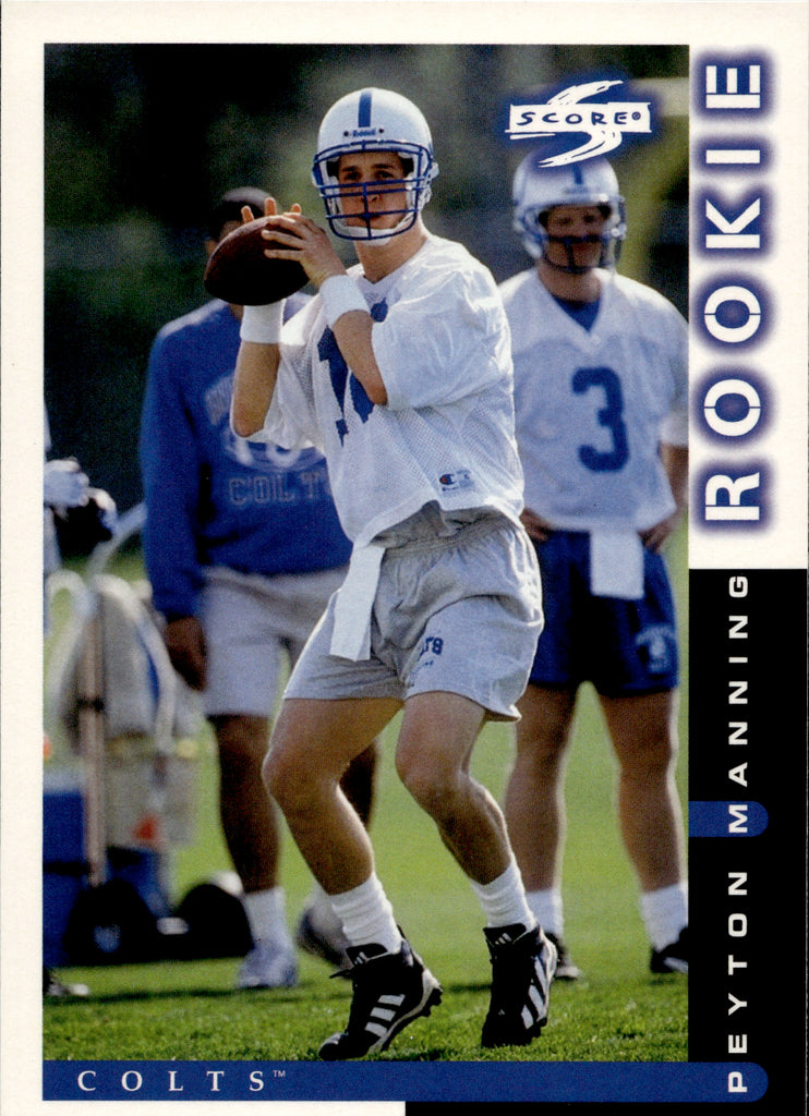 1998 Peyton Manning Score ROOKIE RC #233 Indianapolis Colts HOF 1