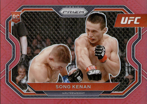 2021 Song Kenan Panini Prizm UFC RED 242/275 #167 Welterweight