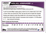 2013 Nolan Arenado Topps Update Series ROOKIE RC #US259 Colorado Rockies 4