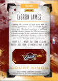 2016-17 Lebron James Panini Court Kings Cleveland Cavaliers #32