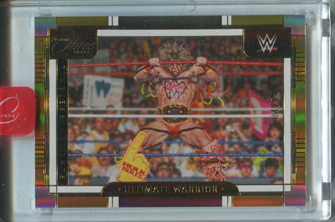 2024 Ultimate Warrior Panini Three Count WWE GOLD TIMELESS MOMENTS 04/10 #176 WWE Legend