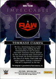 2023 Tommaso Ciampa Auto Autograph Panini Impeccable WWE Watercolor Signatures 24/75 #WS-TCM Monday Night Raw