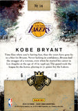 2014-15 Kobe Bryant Panini Court Kings ROOKIE ROYALTY SSP #14 Los Angeles Lakers HOF