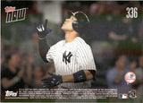 2017 Aaron Judge Topps Now ROOKIE RC #336 New York Yankees