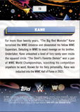 2026 Kane Topps Chrome Cosmic WWE GOLD LASER REFRACTOR 45/50 #73 WWE HOF