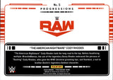 2024 Cody Rhodes Panini Photogenic PROGRESSIONS DIAMOND 44/75 #5