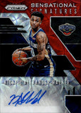 2019-20 Nickeil Alexander-Walker Panini Prizm SENSATIONAL SIGNATURES CHOICE ROOKIE AUTO New Orleans Pelicans #SS-NAW