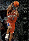 1996-97 Allen Iverson Fleer Metal ROOKIE Philadelphia 76ers #201
