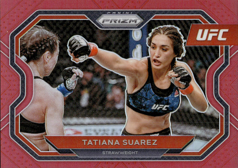 2021 Tatiana Suarez Panini Prizm UFC RED 167/275 #187 Strawweight