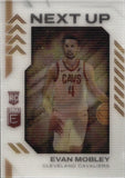 2021-22 Evan Mobley Donruss Elite NEXT UP ROOKIE RC #NU-EMO Cleveland Cavaliers