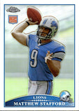 2009 Matthew Stafford Topps Chrome REFRACTOR ROOKIE #430 Detroit Lions *NRMT Surface*