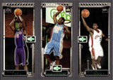 2003-04 Lebron James Chris Bosh Carmelo Anthony Topps Rookie Matrix ROOKIE Cavaliers Nuggets Raptors #111 #113 #114