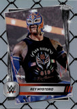 2025 Rey Mysterio Topps Chrome WWE STEEL CAGE REFRACTOR 14/37 #62 WWE Legend