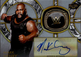 2018 Mark Henry Topps Legends of WWE SILVER COMMEMORATIVE HALL OF FAME RING AUTO 39/50 AUTOGRAPH #HOF-MH WWE HOF