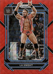 2023 LA Knight Panini Prizm WWE RUBY RED WAVE #120 Friday Night Smackdown 1