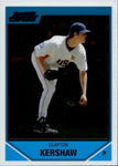 2007 Clayton Kershaw Bowman Chrome Draft Picks & Prospects ROOKIE RC #BDPP77 Los Angeles Dodgers 3