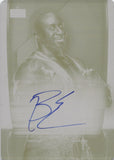 2021 Big E Topps WWE Undisputed PRINTING PLATE AUTO 1/1 ONE OF ONE AUTOGRAPH #A-BE Friday Night Smackdown