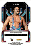 2022 Bron Brkker Panini Prizm WWE ROOKIE SUPERSTAR AUTO AUTOGRAPH RC #SA-BBK Monday Night Raw