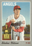 2019 Shohei Ohtani Topps Heritage Baseball All-Star Rookie Cloth Sticker #16 Los Angeles Angels