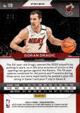 2020-21 Goran Dragic Panini Prizm GREEN SHIMMER SSP 3/5 #179 Miami Heat