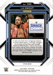 2023 LA Knight Panini Prizm WWE RUBY RED WAVE #120 Friday Night Smackdown 1