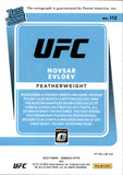 2022 Movsar Evloev Donruss Optic PINK RATED ROOKIE AUTO AUTOGRAPH RC #112 Featherweight