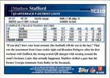 2009 Matthew Stafford Topps Chrome REFRACTOR ROOKIE #430 Detroit Lions *NRMT Surface*