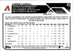 2023 Corbin Carroll Topps Chrome ROOKIE RC #95 Arizona Diamondbacks 25