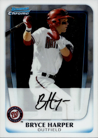 2011 Bryce Harper Bowman Chrome PROPECTS #BCP1 Washington Nationals 2