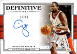 2019-20 Cuttino Mobley Panini National Treasures DEFINITIVE INK AUTO 15/49 AUTOGRAPH #DI-CMB Houston Rockets