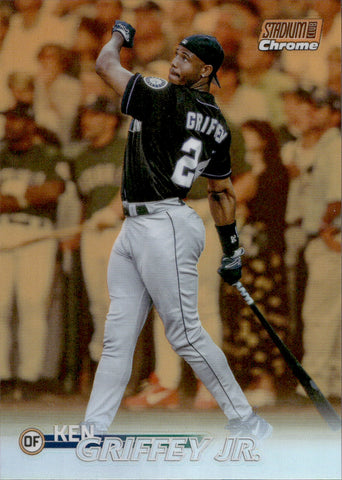 2023 Ken Griffey Jr. Topps Stadium Club Chrome ORANGE REFRACTOR 59/99 #39 Seattle Mariners HOF