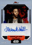 2023 Debra Wilson as Cere Junda Topps Finest Star Wars REFRACTOR AUTO AUTOGRAPH #FA-DW 2