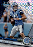 2023 Drake Maye Bowman University Chrome 1ST BOWMAN ROOKIE XFRACTOR RC #200 New England Patriots