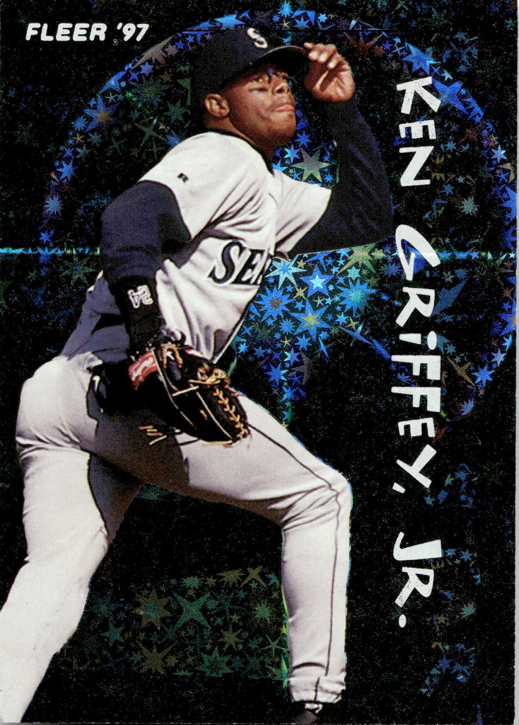 1997 Ken Griffey Jr. Fleer SOARING STARS #4 Seattle Mariners HOF