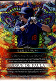 2024 Josue De Paula Leaf Electrum INTRICATE INK PURPLE AUTO 19/25 AUTOGRAPH #IIN-JDP Los Angeles Dodgers