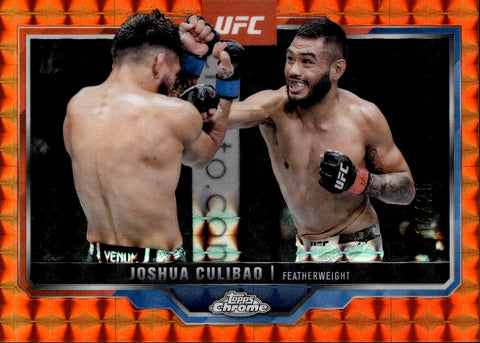 2025 Joshua Culibao Topps Chrome GEOMETRIC ORANGE 14/25 #73