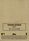 2019 Shohei Ohtani Topps Heritage Baseball All-Star Rookie Cloth Sticker #16 Los Angeles Angels