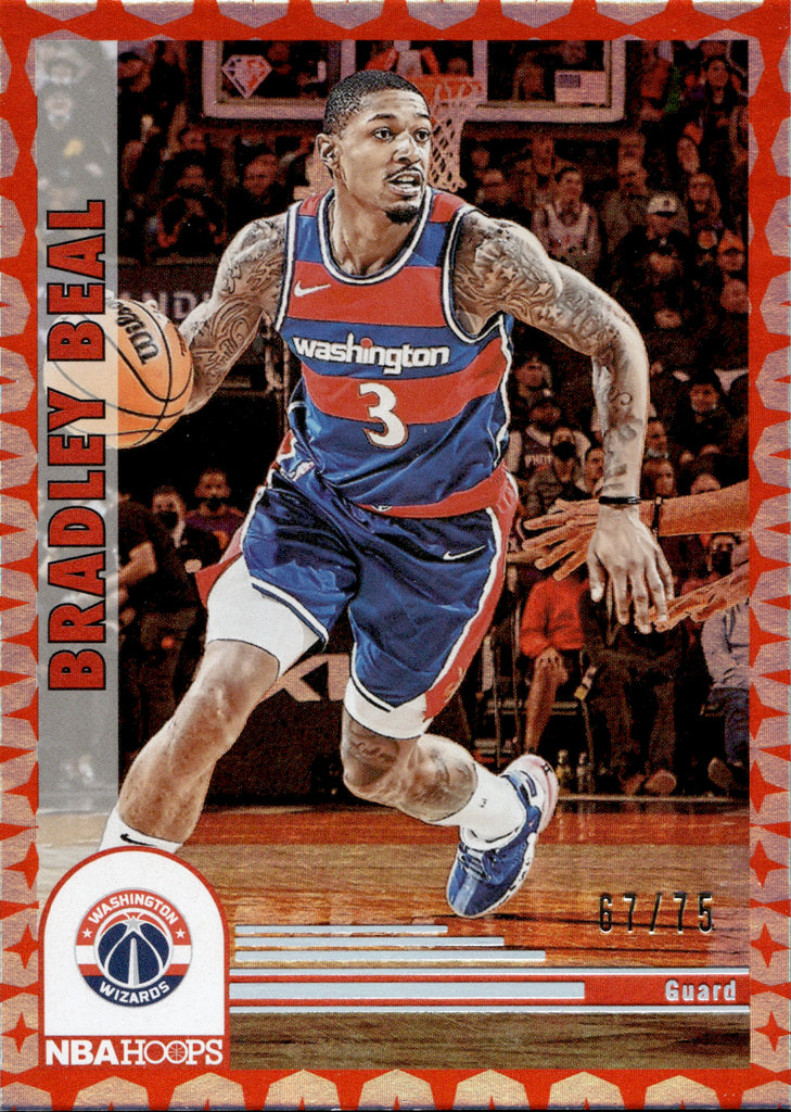 2022-23 Bradley Beal Panini NBA Hoops GRAVITY 67/75 #295 Washington Wi