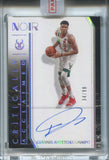 2019-20 Giannis Antetokounmpo Panini Noir AUTO JERSEY NUMBER 34/99 AUTOGRAPH #CA-GAN Milwaukee Bucks