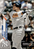 2020 Aaron Judge Topps Series 1 ADVANCED STATS 114/300 #7 New York Yankees