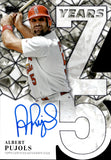 2026 Albert Pujols Topps Series 1 75 YEARS OF TOPPS AUTO 63/75 AUTOGRAPH #75YA-APU St. Louis Cardinals